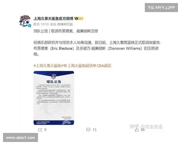 上海队裁掉多诺万·威廉姆斯事件:一个CBA季后赛前夕的意外 上海队裁掉多诺万·威廉姆斯事件:一个CBA季后赛前夕的意外